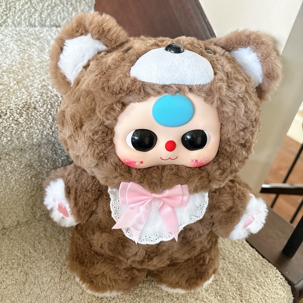 Baby Three 400% Sugar Baby Lucky Bag Brown Bear | with Card | Kawaii Collectible